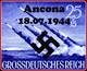 Delcampe - WW2 - Nazi Germany Wunderwaffe Unposted Stamp 25+15  With Overprint Ancona 18.07.1944 -  Großdeutsches Reich / Grossdeut - Neufs