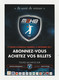 MONTPELLIER Carte Postale Publicitaire HANDBALL MAHB ILS SONT DE RETOUR 1ER MATCH A DOMICILE En 2011 - Handball