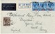 Brit. Military " B. M. A - MALAYA " Overprint,  Airmail -cover ,#a2813 - Malaya (British Military Administration)