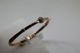 A60103 - Bracciale  In Argento Sterling Placcato Oro Pietre Bianche, Taglio Pietre Taglio Brillante - Bracelets