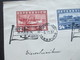 Österreich 1937 100. Jahrestag Der DDSG Nr. 639 - 641 FDC SST Schiffspost Habsburg Als Einschreiben Wien I Nach Salzburg - Cartas & Documentos