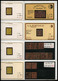 Delcampe - & 1872-1875, SAGE: Beau Stock Neuf Et Oblitérés Presenté Sur Fiches Individuelles Dont Oblitérations, Bandes, Blocs, Nua - Collezioni