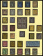 & 1876-1900, Sage, Collection De Timbres Neufs, Obl, Lettres Dont Nuances, Oblitérations, Variétés Preséntée Sur Pages D - Collezioni