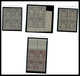 Delcampe - N 1876-1900, Sage, Bel Ensemble De Timbres Neufs Presenté Sur Pages D'album, De Nombreux Multiples, Forte Cote, Qualité - Collections