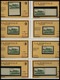 Delcampe - ** 1885-1955, POSTE, PA, Taxe: Très Beau Stock De Timbres Semi-Modernes En Majorité Neuf ** Presenté Sur Fiches Individu - Collections, Lots & Séries