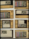 Delcampe - ** 1885-1955, POSTE, PA, Taxe: Très Beau Stock De Timbres Semi-Modernes En Majorité Neuf ** Presenté Sur Fiches Individu - Collezioni & Lotti