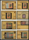 Delcampe - ** 1885-1955, POSTE, PA, Taxe: Très Beau Stock De Timbres Semi-Modernes En Majorité Neuf ** Presenté Sur Fiches Individu - Collections, Lots & Séries