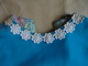 Ancien - Robe Longue En Velours Couleur Bleu Pour Petite Fille Demoiselle D'honneur 1968 - Mariage