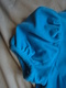 Delcampe - Ancien - Robe Longue En Velours Couleur Bleu Pour Petite Fille Demoiselle D'honneur 1968 - Mariage