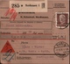 ! 1934 Nachnahme Paketkarte Deutsches Reich, Nordhausen, N. Roßla, Harz - Briefe U. Dokumente