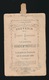 SYSTEME UITKLAPBAAR PREMIERE COMMUNION -  11.5 X 7 CM - 5 SCANS ARMENTIERES 1888 - Andachtsbilder