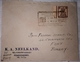 Br India Used In French India, Pondichery Postmark, Slogan - Lettres & Documents
