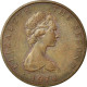 Monnaie, Isle Of Man, Elizabeth II, 2 Pence, 1978, TTB, Bronze, KM:34 - Île De  Man
