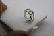 A60042 - Anello In Argento Sterling Incastonato Con Pietre A Forma Di Cuore - Ring