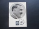 3.Reich 1939 Propagandakarte Adolf Hitler Männer Der Zeit Mit Sonderstempel Kassel Großdeutscher Reichskriegertag - Briefe U. Dokumente