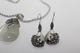 Delcampe - A60125 - Orecchini E Collana  In Argento Sterling 925 Con Opale A Goccia - Aretes