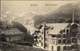 Cp Wengen Kt. Bern, Hotel Bristol, Außenansicht, Gebirgslandschaft, Kirche - Bern