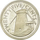 Monnaie, Barbados, 25 Cents, 1975, Franklin Mint, SUP, Copper-nickel, KM:13 - Barbados (Barbuda)