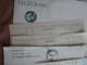 Delcampe - BIG LOT, 2 Kg,  ABOUT 1500 WORLDWIDE STAMPS, DOCUMENTS WITH  TAX STAMPS, 300+ COVERS POSTCARDS , AND OTHER - Kilowaar (min. 1000 Zegels)