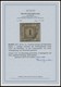 BADEN 1a BrfStk, 1851, 1 Kr. Schwarz Auf Sämisch, Allseits Vollrandig Auf Kleinem Briefstück, Kabinett, Mi. (1000.-) - Autres & Non Classés