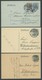 BAYERN 1875-1922, Interessante Partie Von 46 Gebrauchten Ganzsachen, Meist Prachterhaltung, Besichtigen! - Other & Unclassified