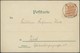 KIEL A 10 BRIEF, COURIER: 1898, 3 Pf. Stadtwappen, Eng Schraffierter Grund, Auf Ansichtskarte Kreuzer Kaiserin Augusta K - Private & Local Mails