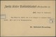 KIEL A P 14Z BRIEF, COURIER: 1900, 2 Pf. Grün Mit Rückseitigem Zudruck Zweite Kieler Volksbibliothek, Stempel 31.3.00, B - Private & Lokale Post