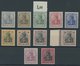 Dt. Reich 83-93I **, 1905/11, Germania, Friedensdruck, Postfrischer Prachtsatz, Gepr. Zenker Und Fotoattest Jäschke, Mi. - Used Stamps