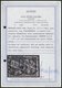 Dt. Reich 97AIM O, 1905, 5 M. Ministerdruck, Rahmen Dunkelgelbocker Quarzend, Pracht, Fotoattest Jäschke, Mi. 2000.- - Gebraucht
