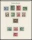 SAMMLUNGEN **, 1933-45, Bis Auf Mi.Nr. 491,496-507 Und Block 2 Und 3 Komplette Postfrische Sammlung Im Borek Album, Fast - Used Stamps