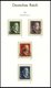 Delcampe - SAMMLUNGEN O, Gestempelte Sammlung Dt. Reich Von 1933-45 Im Leuchtturm Falzlosalbum, Bis Auf Nothilfe-Block, Chicagofahr - Used Stamps