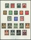 SAMMLUNGEN *,** , 1933-45, Ungebrauchte Sammlung Dt. Reich Mit Guten Mittleren Ausgaben Auf SAFE Falzlosseiten, Feinst/P - Used Stamps