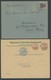 LOTS 1917-22, 35 Fast Nur Verschiedene Belege Mit Germania-Frankaturen Aus Der Inflationszeit, Etwas Unterschiedlich - Sonstige & Ohne Zuordnung