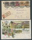 LOTS 1901-22, 34 Meist Verschiedene Belege Germania, Feinst/Pracht, Fundgrube! - Otros & Sin Clasificación