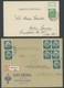 Delcampe - LOTS 1924-42, über 90 Belege, Dabei 7x Block 7 Mit Sonderstempel, Feinst/Pracht, Fundgrube! - Other & Unclassified