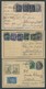 GANZSACHEN 1922/3, 32 Ganzsachenkarten POSTREITER Mit Verschiedenen Inflations-Zusatzfrankaturen, Teils Seltene Portostu - Other & Unclassified