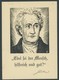 ALTE ANSICHTSKARTEN Goethe-Huldigungsfahrt Des Graf Zeppelin, 3 Verschiedene Erinnerungskarten, Dabei Edel Sei Der Mensc - Otros & Sin Clasificación