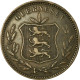 Monnaie, Guernsey, 8 Doubles, 1911, Heaton, Birmingham, TB+, Bronze, KM:7 - Guernsey