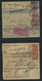 Delcampe - MEMELGEBIET 1920/1, Interessante Sammlung Von 20 Paketkarten Ins Memelgebiet Mit Verschiedenen Inflations-Frankaturen Vo - Klaipeda 1923