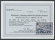 MAKEDONIEN 7XII **, 1944, 20 L. Auf 7 L. Schwärzlichblau Mit Aufdruckfehler 0 Des Wertaufdrucks 20 Höherstehend, Postfri - Besetzungen 1938-45