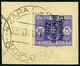 ZARA-PORTOMARKEN P 11III BrfStk, 1943, 5 L. Violett, Type III, Prachtbriefstück, Fotoattest Krischke: Die Auflage Beträg - Ocu. Alemana: Zara