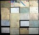 FELDPOST II. WK BELEGE 1939-45, Partie Von 44 Feldpostbelegen Im Briefalbum, Fundgrube - Besetzungen 1938-45