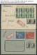 SAMMLUNGEN, LOTS Aus 212-27 BRIEF, 1948/50, 36 Fast Nur Verschiedene Belege Persönlichkeiten, Einige Bessere, Meist Prac - Otros & Sin Clasificación
