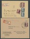 Delcampe - SAMMLUNGEN, LOTS Aus 212-27 BRIEF, 1948/50, 36 Fast Nur Verschiedene Belege Persönlichkeiten, Einige Bessere, Meist Prac - Other & Unclassified