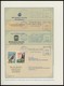LOTS 1949-85, 38 Belege Mit Verschiedenen Absenderfreistempeln In Blau, Violett Und Rot, Meist Pracht - Other & Unclassified