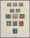 SAMMLUNGEN **, 1953-90, Ab Glocke Mitte Komplette Postfrische Sammlung In 2 Lindner Falzlosalben, Text Komplett, Prachte - Otros & Sin Clasificación