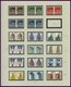 LOTS **, 1959-90, Partie Verschiedener Freimarken In Waagerechten Paaren, Prachterhaltung, Mi. 310.- - Used Stamps