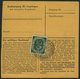 BUNDESREPUBLIK 134 Paar BRIEF, 1954, 50 Pf. Posthorn Im Waagerechten Paar Mit 10 Pf. Zusatzfrankatur Auf Paketkarte Aus  - Otros & Sin Clasificación