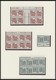 ZUSAMMENDRUCKE K 2a-K 5 **, 1963-65, Postfrische Partie Bedeutende Deutsche In Kehrdruckpaaren, überwiegend In Bogenteil - Used Stamps