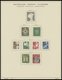 Delcampe - SAMMLUNGEN O,* , 1948-1972, In Den Hauptnummern Komplette, Meist Gestempelte Sammlung Bundesrepublik Im Schaubek Album,  - Used Stamps